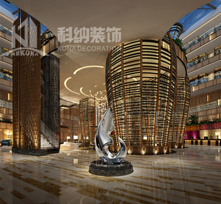 酒店大堂成效图