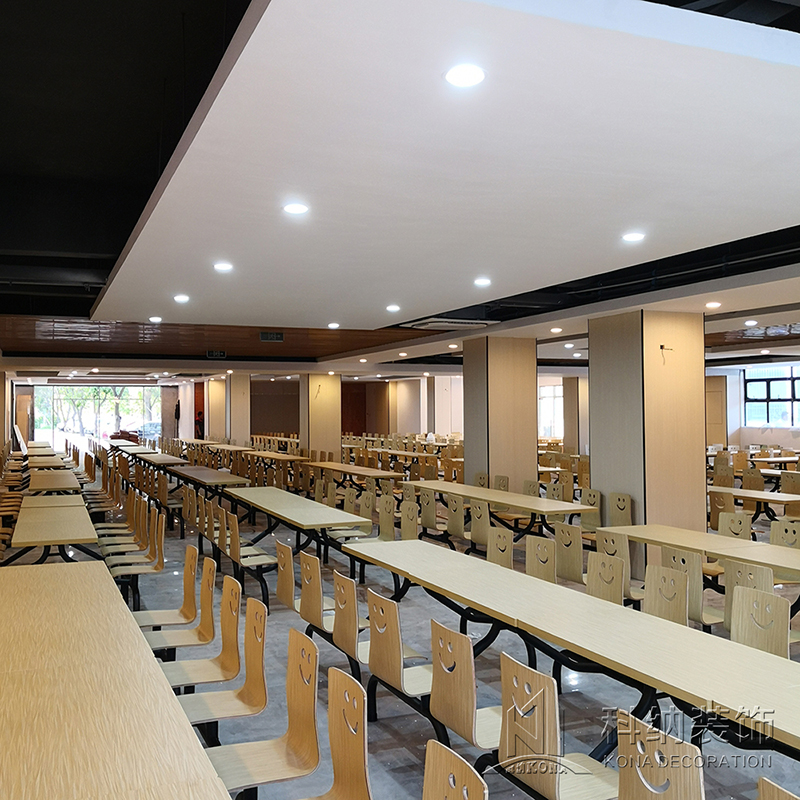 山南礼乐学堂饭堂装建项目实景