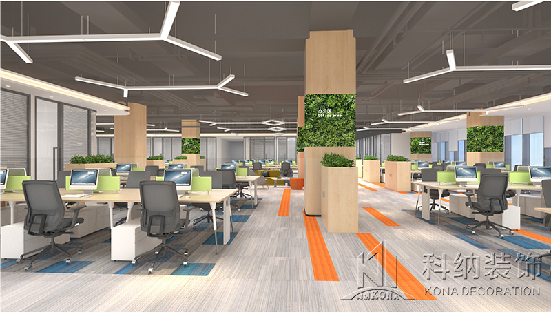 1-2106041205045L 公共办公区成效图