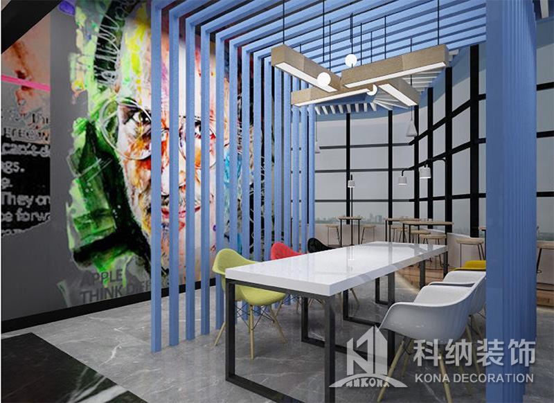 学堂饭堂装建成效图