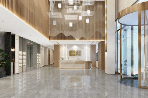 药业集团办公楼装建设计成效图