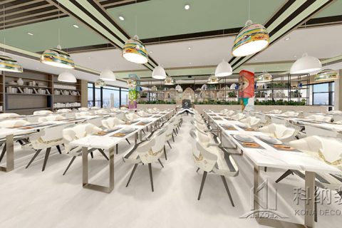 丽江莫斯科大学饭堂装建设计规划