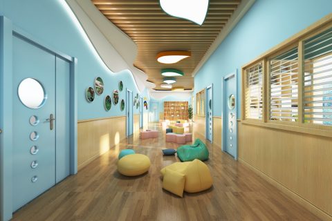 幼儿园装建怎么做好走廊设计？