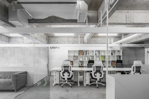 最热的现代办公室设计之工业风办公室设计