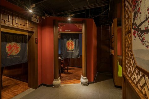 避风塘新中式餐厅装建设计