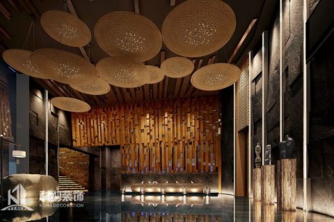 海鲜酒家餐厅设计装建