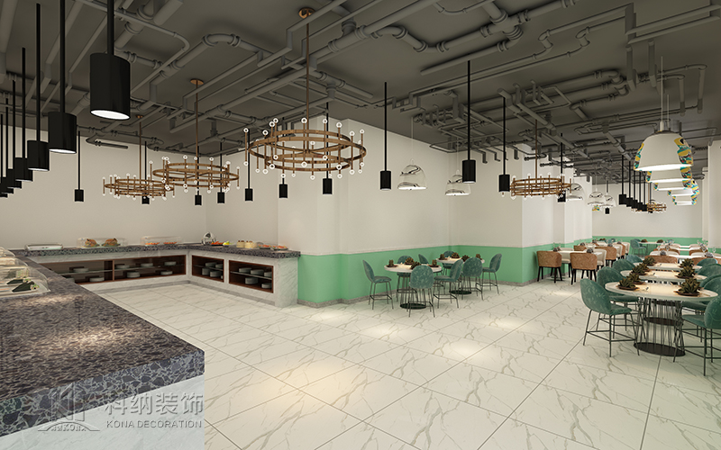 食堂装建成效图