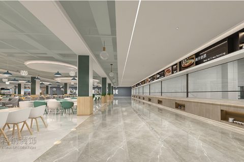 汉中学堂饭堂装建设计规划
